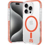 OX Grip Case for iPhone 15 Pro Max - Shockproof MagSafe Cover, Robin Red