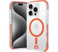 OX Grip iPhone 15 Pro Case Magsafe Magnetic Shockproof Hard Phone Cover - Robin Red