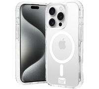 OX Grip iPhone 15 Pro Case Magsafe Magnetic Shockproof Hard Phone Cover - Wolf White