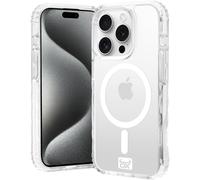 OX Grip iPhone 15 Pro Max Case Magsafe Magnetic Shockproof Hard Phone Cover - Wolf White