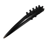 Ox Horn Massage Comb for Feet and Muscles, Portable Relaxation | Ergonomic Black Finish, Smooth Surface with Edge, for Home Use and Foot Reflexology