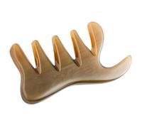 Ox Horn Meridian Comb Tail Shape Guasha Scalp Massager