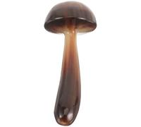 Ox Horn Mushroom Massage Stick for Neck and Shoulder Relief | Portable Self Care Tool, Rounded Grip and Polished Finish, for Acupressure Points and Foot Reflexology