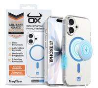 OX MagClear MagSafe Case for Apple iPhone 17 - Blue