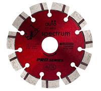 OX MX10-115/22 Spectrum Pro Laser Turbo Universal Diamond Blade, Red, 115/22 mm
