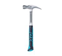 OX OX-P082920 Straight Rip Claw Hammer 20 oz with Non-slip Handle - Precision Balanced Hammer Tool Ideal for Carpenters and Electricians, Multi-colour