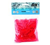 OX OX-T160605 Trade Wedge Shaped Tile Spacers, Red, 6 mm