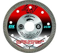 OX Pro 2CM Porcelain Cutting Diamond Disc 115mm for Angle Grinder