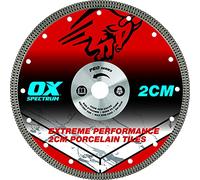 OX Pro 2CM Porcelain Cutting Diamond Disc 230mm for Angle Grinder