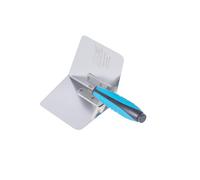 Ox Pro 5" Internal Corner Trowel Stainless Steel Ergonomic Soft Grip