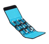 OX Pro 5 Piece Wood Chisel Set in Velcro Case - 6mm, 10mm, 16mm, 19mm, 25mm