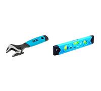OX Pro 6" Adjustable Wrench & OX Trade Torpedo Level 230mm