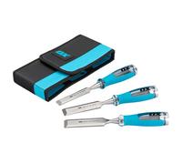 Ox Pro Bevel Edge Wood Chisels Set (3 Piece) - Ox-P371203