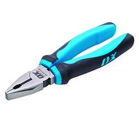 OX Pro Combination Pliers - 180mm (7") | Heavy-Duty Hardened Chrome Steel, Hardened Edges for Durabiloty - Use for Gripping, Twisting & Cutting Materials