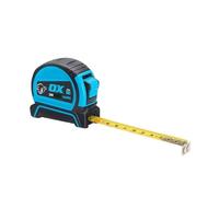 OX Pro Double Locking Tape Measure - Metric Only - 3m. Heavy duty with Belt Hook and Magnetic Tip