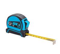 OX Pro Double Locking Tape Measure - Metric Only - 5m. Heavy duty with Belt Hook and Magnetic Tip