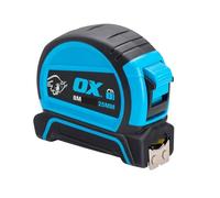 OX Pro Double Locking Tape Measure Metric Only - 8m, Magnetic Tip