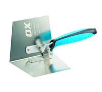 OX Pro Dry Wall Internal Corner Trowel 102 X 127mm, Blue