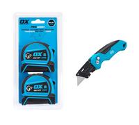 OX Pro Dual Auto Lock Tape Twinpack - 5m / 16ft &