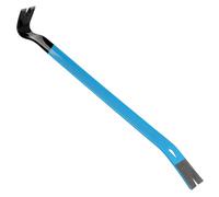 OX Pro Handy Bar 21" / 533mm, Heavy-Duty Forged Steel Pry Bar with Bevelled Nail Slots, Extra-Wide Blade for Reduced Surface Damage, High Leverage Tool for Prying, Lifting & Demolition, OX-P095221