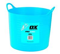 Ox Tools OX-P110620 Ox Pro Heavy Duty 20L Flexi Tub EA