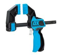 OX Pro Heavy Duty Bar Clamp 6"/150mm, 2-in-1 Clamp & Spreader