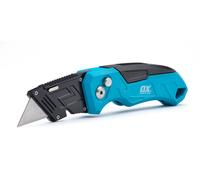 Ox Pro Heavy Duty Fixed Blade Folding Knife with 3 Blades