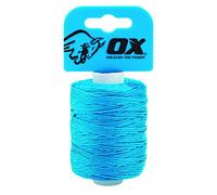 OX Pro Nylon High Vis Builders Line 105m / 350ft - Cyan