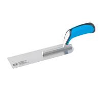 OX Pro Plasterers Pipe Trowel with Duragrip Handle Stainless Steel - 260 x 75mm