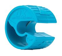 OX Pro POLYZI Plastic Pipe Cutter 15mm - Fast, Clean & Square Cuts | Zero Pipe Deformation & Swarf - for 15mm Mains Water, Waste, Push-Fit & Solvent-Weld Pipes