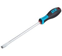 OX Pro Slotted Flared Screwdriver 200x10mm