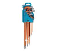 OX Pro Tamperproof Torx Key Long 9pc Set