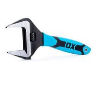 Ox Pro Ultra Wide Jaw Adjustable Wrench 8Inch-200mm