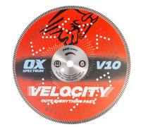 OX Pro V10 Diamond Blade for Fast Cut Concrete & Metal, 350mm
