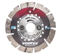 OX Pro V14 Diamond Blade for Concrete - 115mm/22mm, Turbo V Tooth for Aggressive Cutting & Long Life, Cuts Concrete with Rebar, Kerbs & Slabs, Roof Tiles, Bricks, General Building Materials