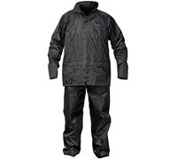 OX Rain Suit Durable PVC Jacket and Over Trousers Black (Large)