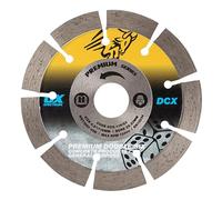 OX Spectrum Premium DCX Double Six Diamond Blade - Dia 115mm/22mm Bore, General Purpose Cutting Disc with 12mm Long-Life Segment, Cuts Concrete, Blocks, Kerbs, Slabs & Roof Tiles