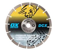 Ox Tools DCX230/22 Spectrum Plus Double Six Diamond Blade - Gp - 230/22.23Mm EA