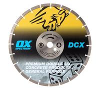 Ox Tools DCX350/25 Spectrum Plus Double Six Diamond Blade - Gp - 350/25.4Mm EA