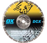 Ox Spectrum Premium Double Six Diamond Blade Gp - 350-25.4mm