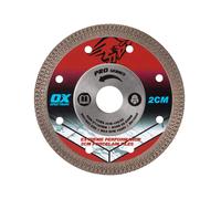OX Pro 2CM Porcelain Cutting Blade - 125/22.23mm