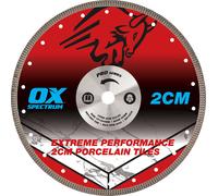 Ox Tools 2CM-300/20 Ox Pro 2Cm Porcelain Cutting Blade - 300/20Mm Each