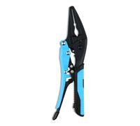 OX Tools Auto Adjust Needle Nose Pliers 7-Inch - Precision Grip, Soft Handle, Quick Release, Locking Pliers for Electrical & Fine Work
