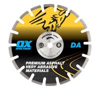 OX Tools DA300/20 Spectrum Plus Diamond Blade-Asphalt-300/20mm, 300/20mm