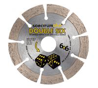 OX Spectrum Premium Double Six Diamond Blade - GP - 115/22.23mm