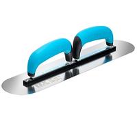 OX Tools Double Handle Pool Trowel, Blue