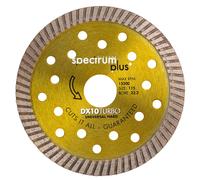 Ox Tools DX10-125/22 Spectrum Plus Diamond Blade - Universal/Hard - 125/22.23Mm EA