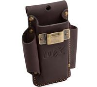 'OX Tools Leather Tool Holsters & Pouches - Hammer, Tape Measure, Utility & Roofer’s Knife Holders - Durable Oil-Tanned Leather for 2'' Tool Belts'