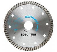 Ox Tools LST180/25/22 Spectrum Ultimate Thin Turbo Dia Blade - Porcelain - 180/25.4/22.23Mm EA