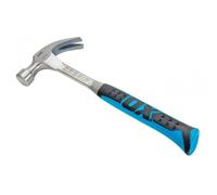Claw Hammer Steel Solid Fibreglass Straight Handle Shaft Rubber Forged